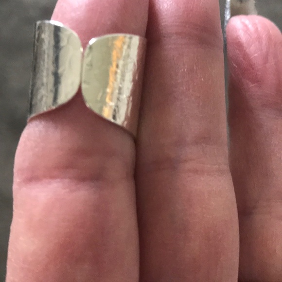 NWOT BLACK ONYX CHUNKY RING - Picture 3 of 4